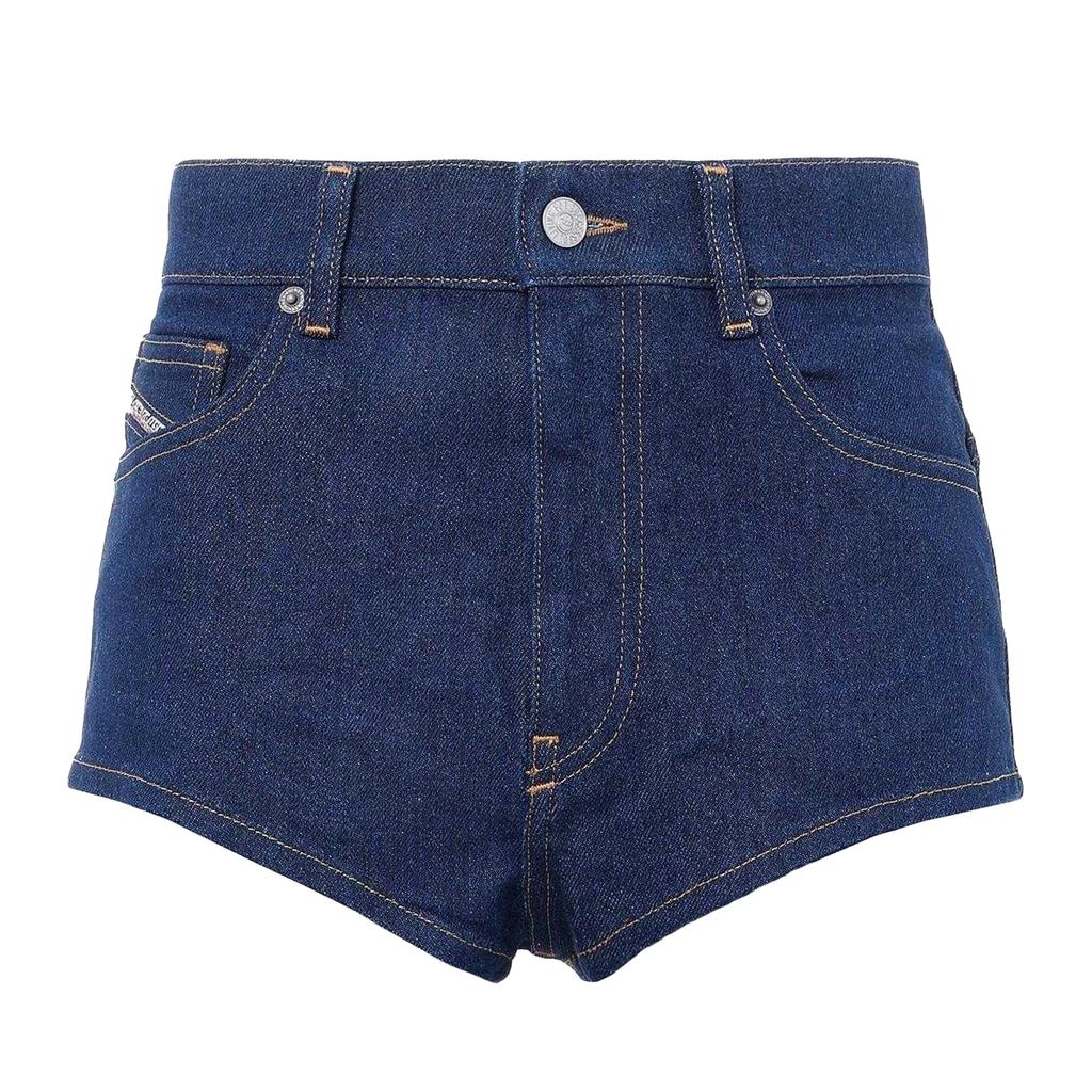Diesel Damen High Waist Shorts De-Lunar