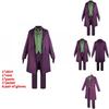 Batman The Dark Knight Joker Heath Ledger Cosplay Suit With Polyester Fabric For Halloween Themed Parties
