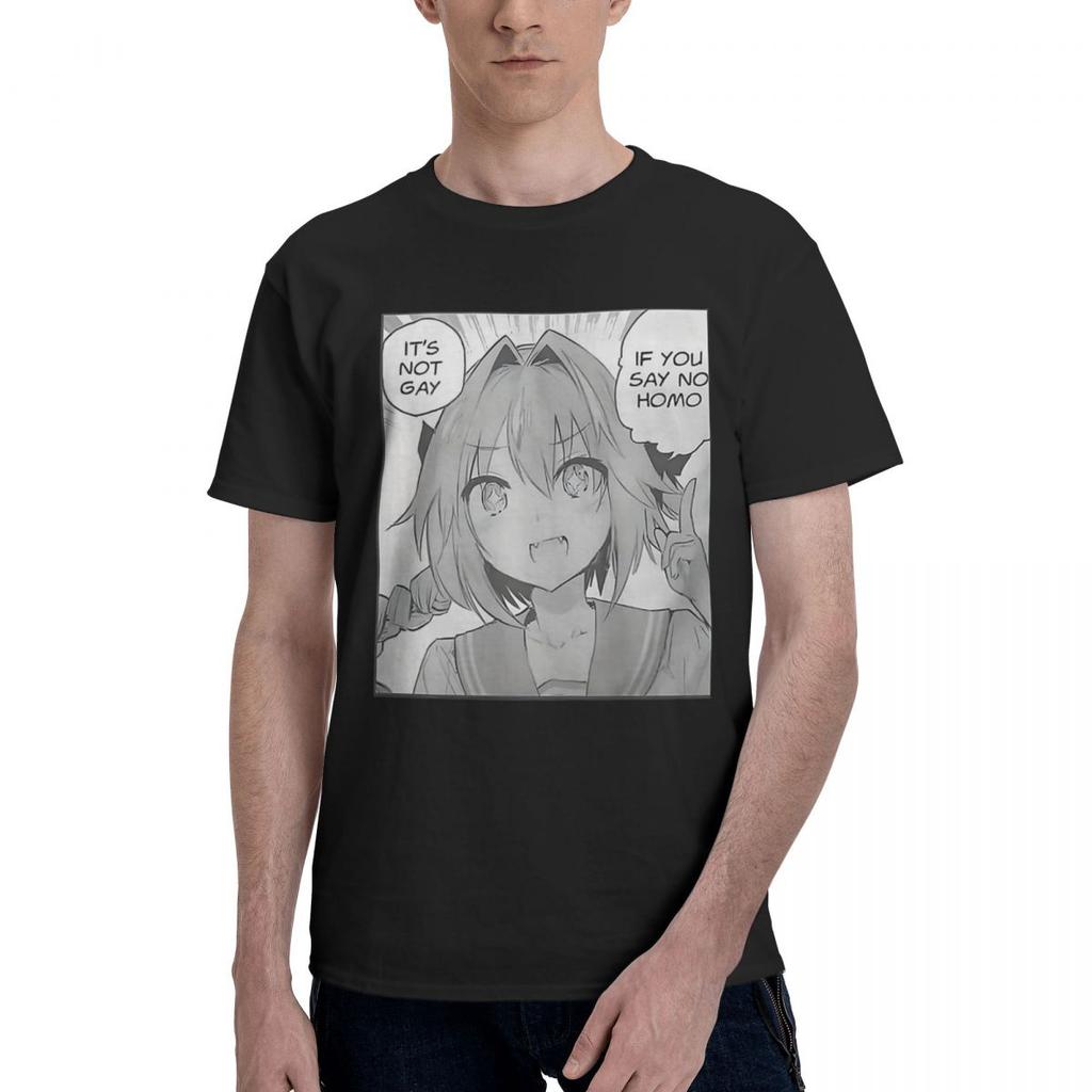 Astolfo Best Trap Fate Grand Order Tactical RPG Game 100 Cotton Casual Breathable Confortable Men Top Designer Clothes Men