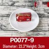 White Melamine Plastic Round Plate for Catering and Restaurant Dining