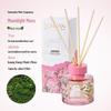 Floral Series Rattan Diffuser: Long-Lasting Flameless Essential Oil Air Freshener & Aromatherapy Gift Box