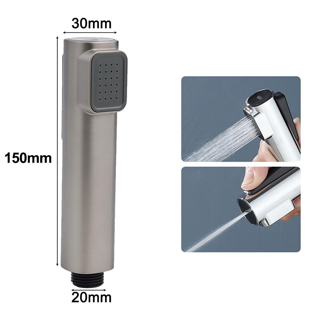 1 Pc Spray Shower Head 150x30mm Electroplating/Gray