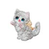 DIY Clothing Patch Clothes Stickers Clothes Appliques Cartoon Cat Embroidered Patch  Sewing