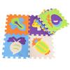 10 варіантів дитячого килимка-пазла з піни - Тема: Тварини та Транспорт - Для дитячих ігрових кімнат або спальні, Різні кольори