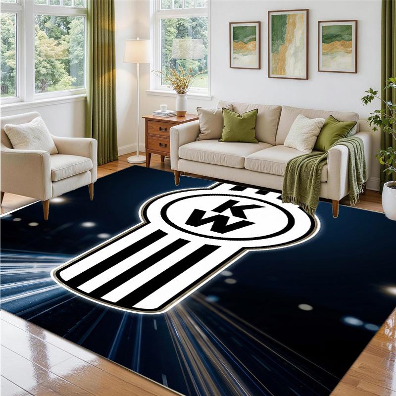 Kenworth Design Crystal Velvet Rug Soft Decorative Mat for Bedroom Entrance