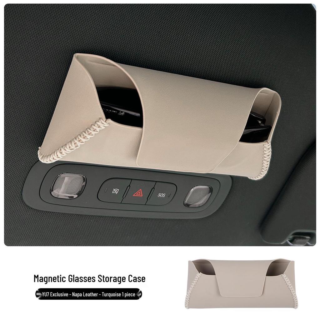 Xiaomi YU7 Car Ceiling Magnetic Sunglasses Holder - Car Interior Accessories