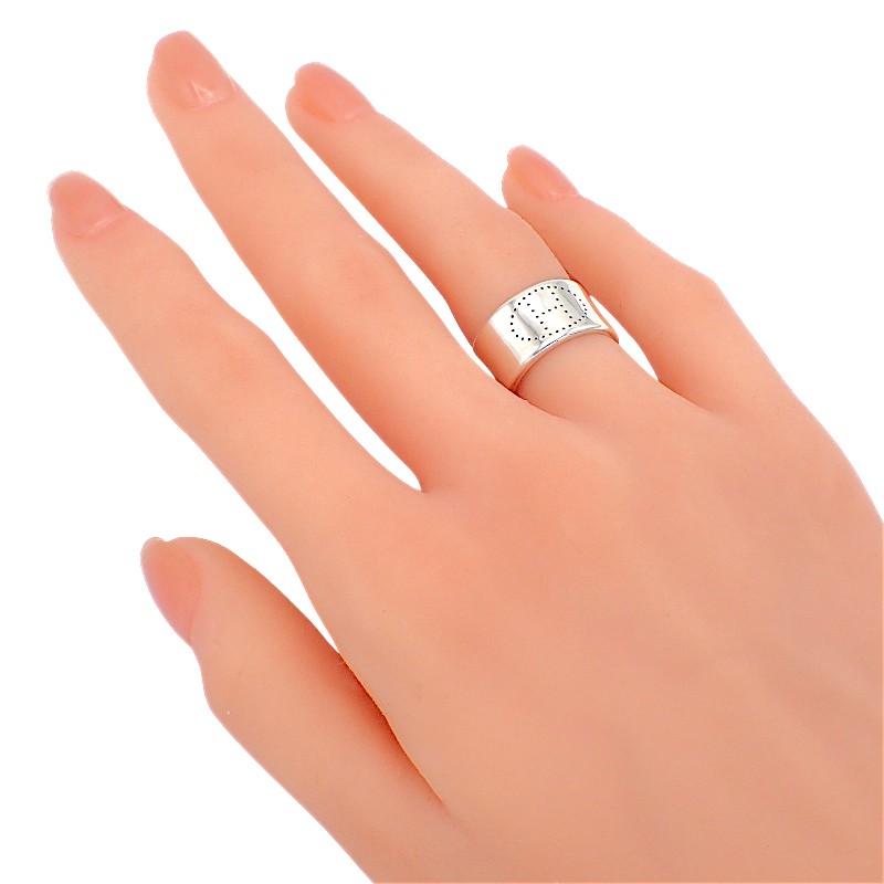HERMES  H104275B #10(JP Size) 50  Ring Silver925 Women