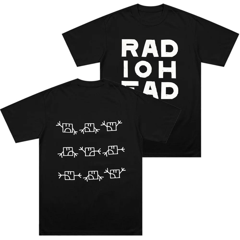 Radiohead Semaphore TShirt Alternative Rock Band Cotton Long  Short Sleeve Mens Top Vintage Casual Unisex TShirt S
