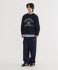 COVERNAT Classic Arch Logo Sweatshirt Dark Navy
