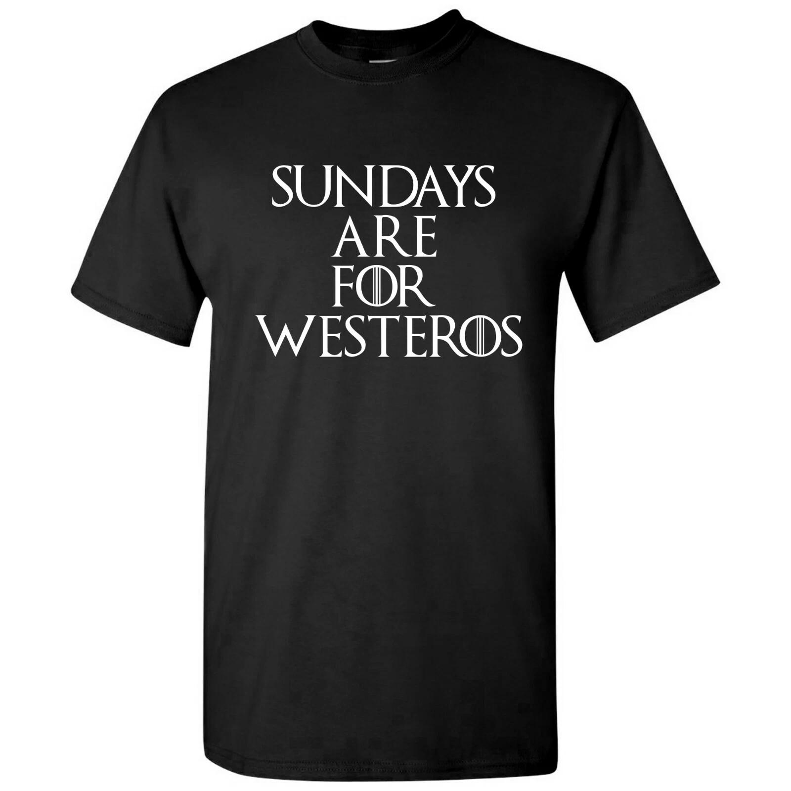 Sundays are for Westeros - Kingdom TV Show Medieval Drama T Shirt L
