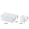 Kitchen Onion Ginger Garlic Storage Preservation Box Multi Grid Food Grade Fruit Vegetable Drain Box Refrigerator Storage Tank