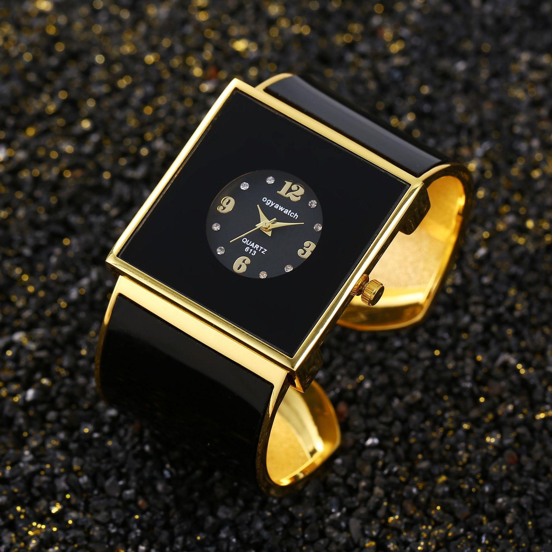 Women s Bracelet Wristwatch Crystal Watch Women Clock