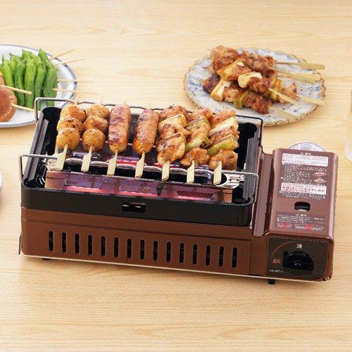 Iwatani Iwatani Robatayaki Grill, Aburiya 1, Portable Stovetop, Robatayaki, Yakitori, Skewers, Grilled Seafood, Outdoor BBQ, Made in Japan, CB-ABR-1