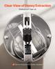 Manual Honey Extractor 2 Frame Honey Spinner Beekeeping Stainless Steel