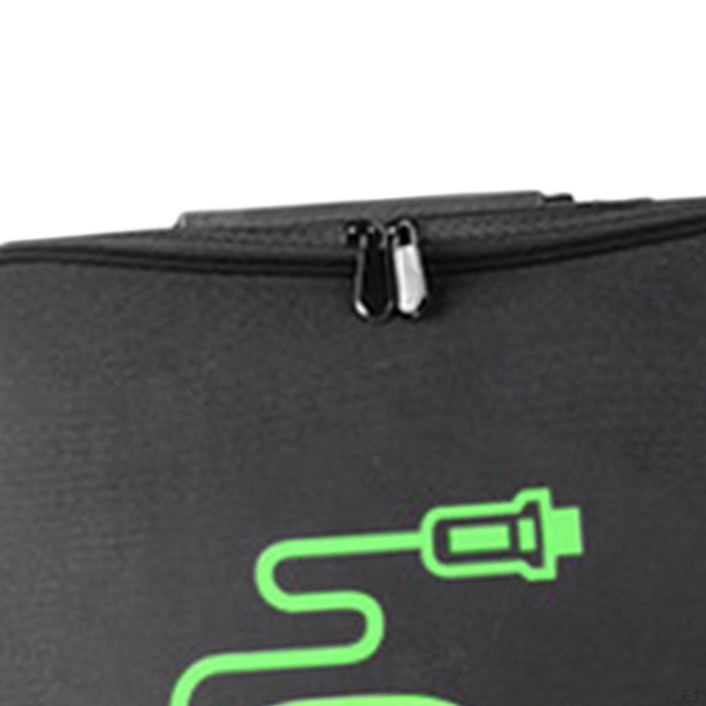 Jumper Cables Bag EV Bags Tools for Electric Vehicles Automobile Zipper