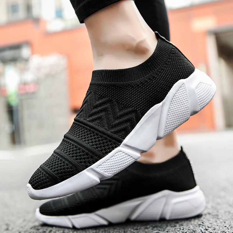 Large Size Couple's Anti Slip Wear-resistant Breathable Fashion Socks Outdoor Sports Shoes Casual Shoes One Foot Push