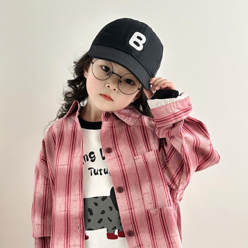 Children's Hats In Spring and Autumn Thin Baby Girl Medium and Big Children's Sun Hat Kindergarten Baseball Summer Baseball Cap