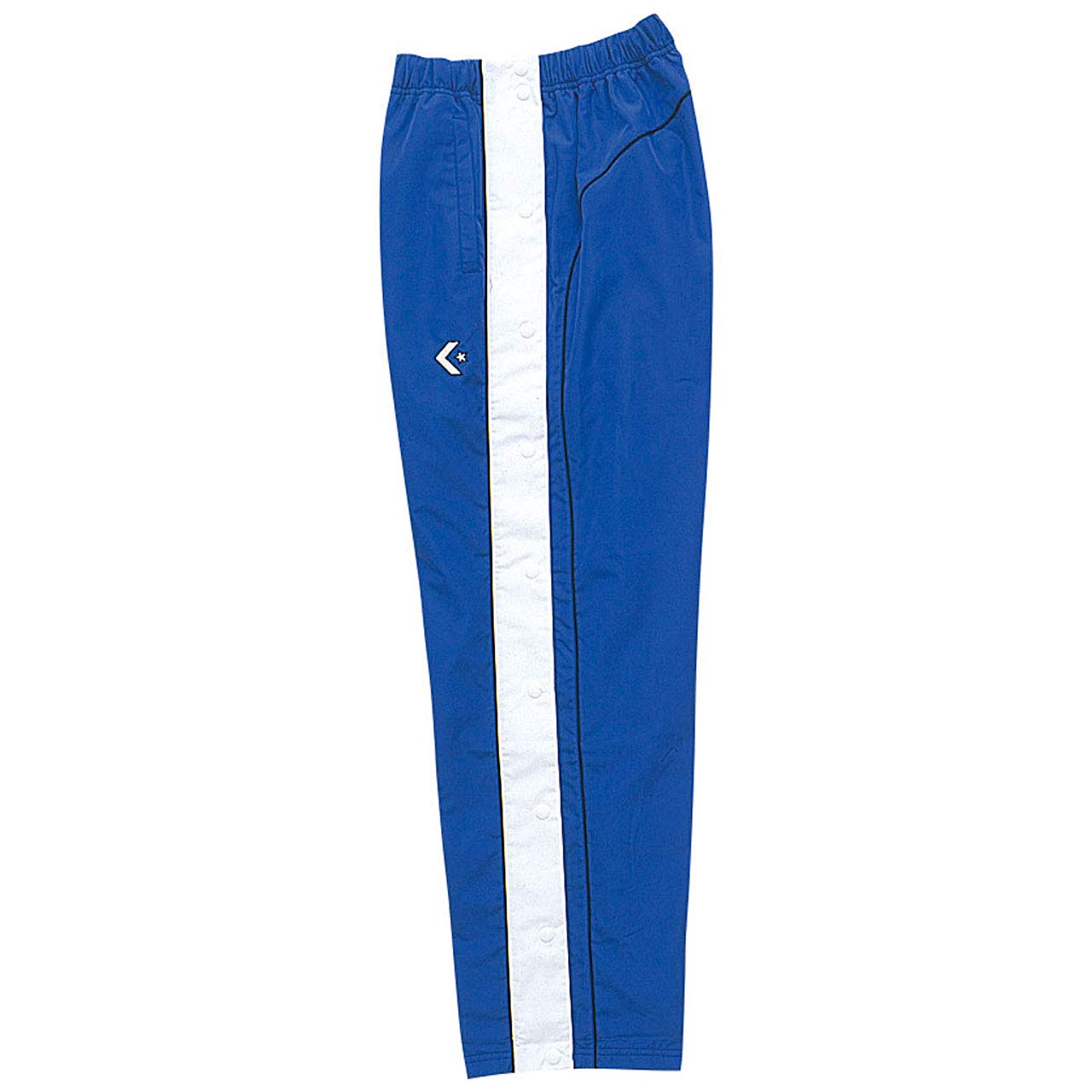 

Basketball Pants Side Water R Japan O to Japanese size [Converse] Pants, Warm-up (Full Open), Repellent, Breathable, CB182102P, Blue/White,