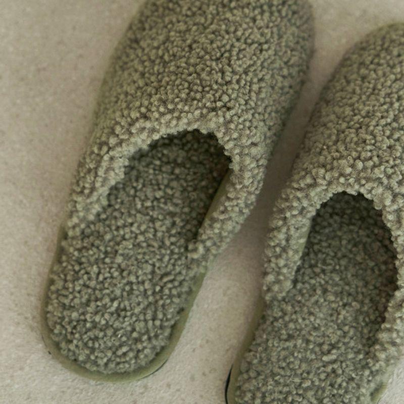 DECOVIEW Warm Daily Boucle Slippers