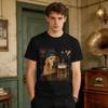 Golden Retriever Drinking Beer Funny Dog Beer Humor Tshirt Bhstvj Tshirt Unisex Street Style Tshirts Summer Crew Neck Tee Shirt