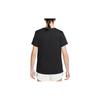 Nike Solid Color Round Neck Short Sleeve T-Shirt Women tops Black DX7905-010