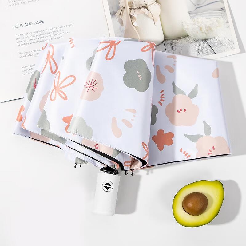 Little Cloth Forest Compact Automatic Folding Umbrella