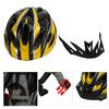 Bike Helmet PC EPS High Density Breathing Holes Adjustable Strap Detachable Liner Cycling Helmet for Sports Safety