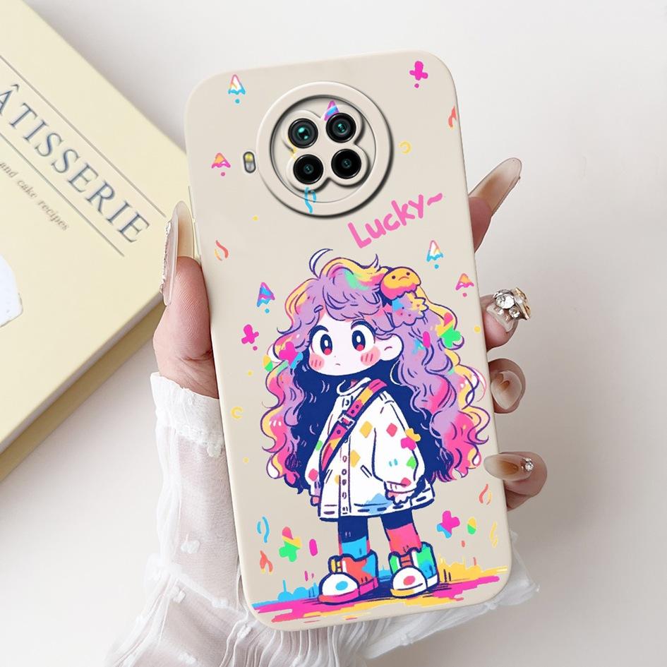 For Xiaomi Mi 10T Lite 5G Case Cute Panda Rabbit Soft TPU Silicone Shockproof Cover For Xiaomi Mi 10i Redmi Note 9 Pro 5G Fundas