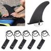 5Pcs/set Surfing Watershed Fin Clip Paddle Board Surfboard Tail Clip Long Board