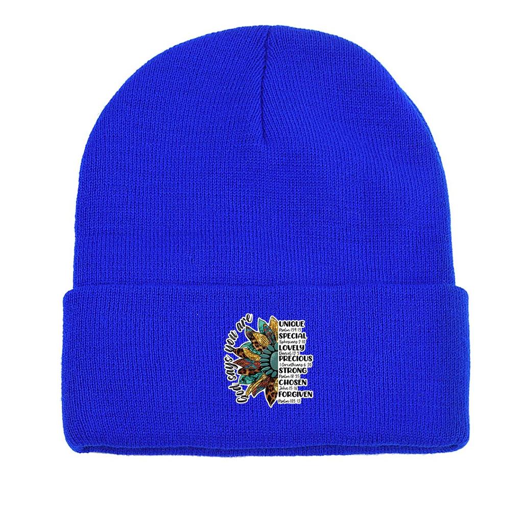 LOW BATTERY NEED MORE COFFEE" Winter Knitted Cap Beanie, Skullies Beanies Cancer Chemo Cuff Leisure Pompom Beanies Knit Hat Beanie