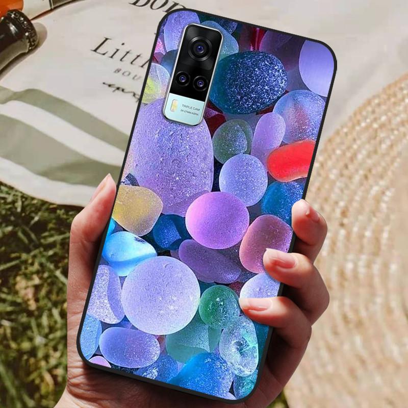 For Coque vivo Y31 2021 Case Silicon Back Cover Phone Case For Vivo V2036 Cases Soft bumper Funda for Vivo Y 31 VivoY31 2021 Bag
