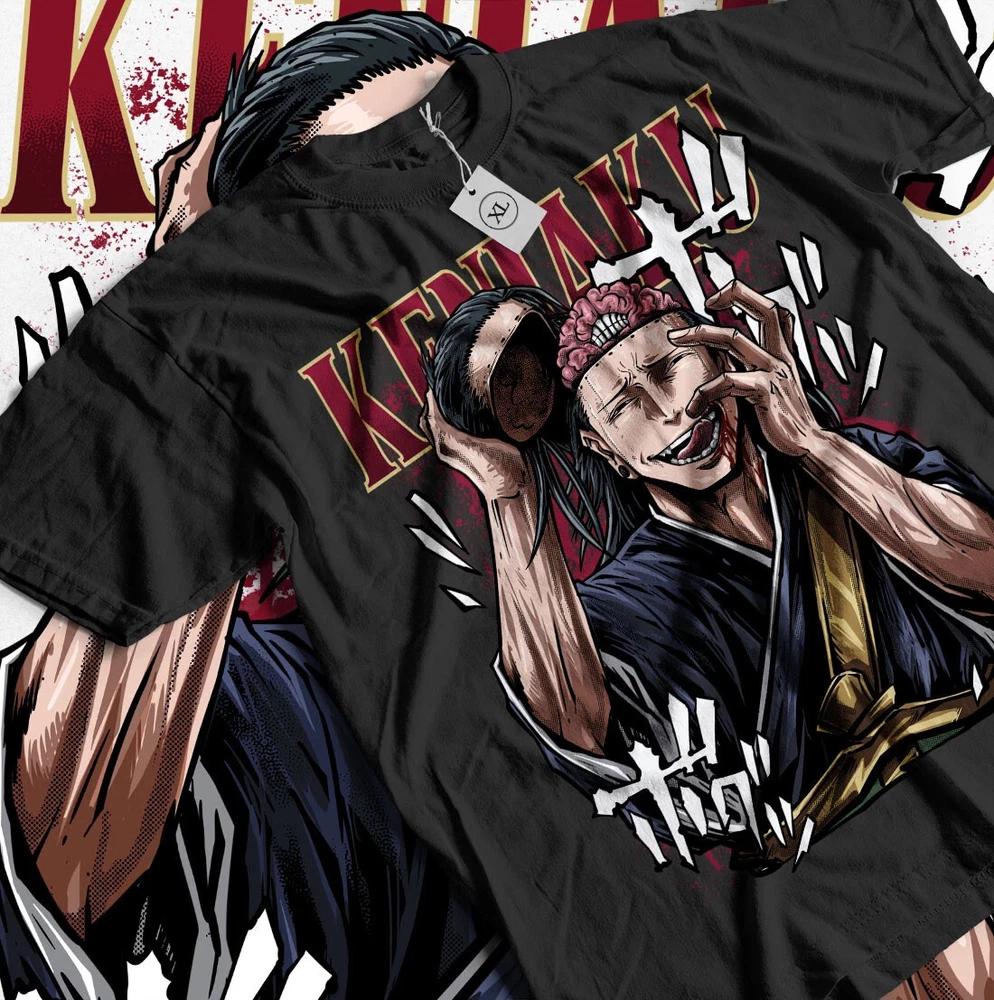 Anime Jujutsu Kaisen Geto Suguru Kenjaku Graphic Black Tshirt Size S4XL S