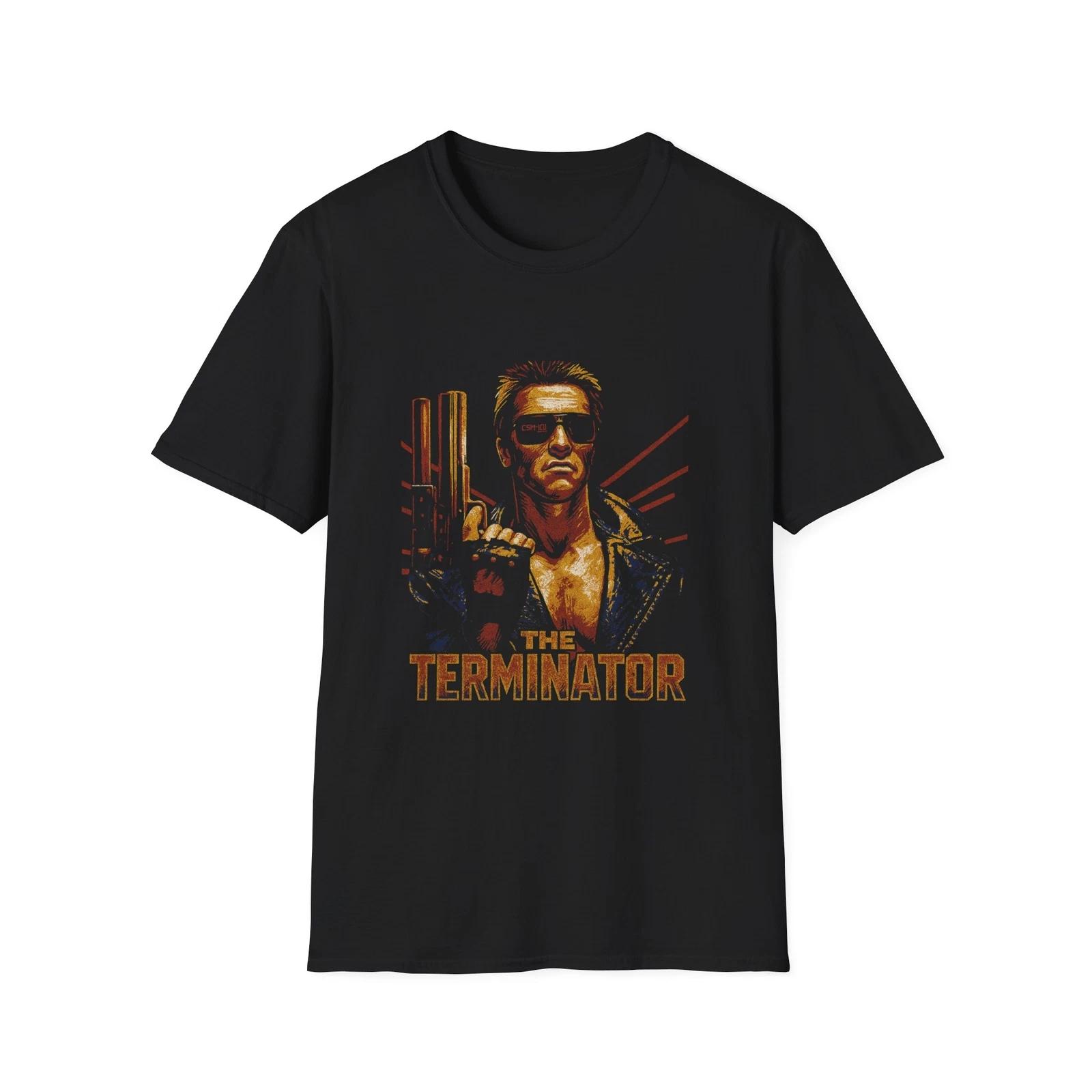 Terminator Movie Fan Apparel, Futuristic Tee, Sci-Fi XL