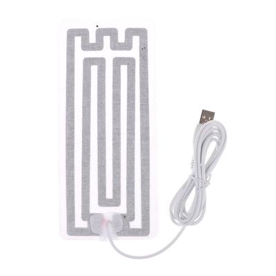 Calentador de película con elemento calefactor USB de 8 x 18 cm para calentar los pies y las manos, cinturones eléctricos