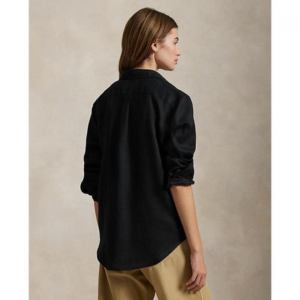 Polo Ralph Lauren Women S claSSic Fit Linen Shirt wmpoShtndo20739001