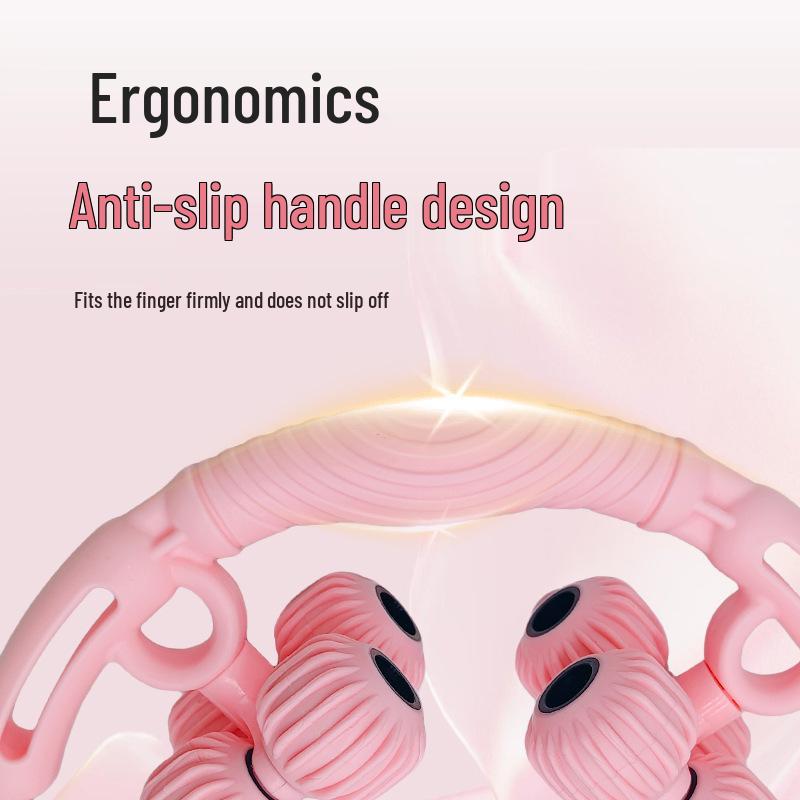 16-Wheel Calf and Thigh Roller Massager