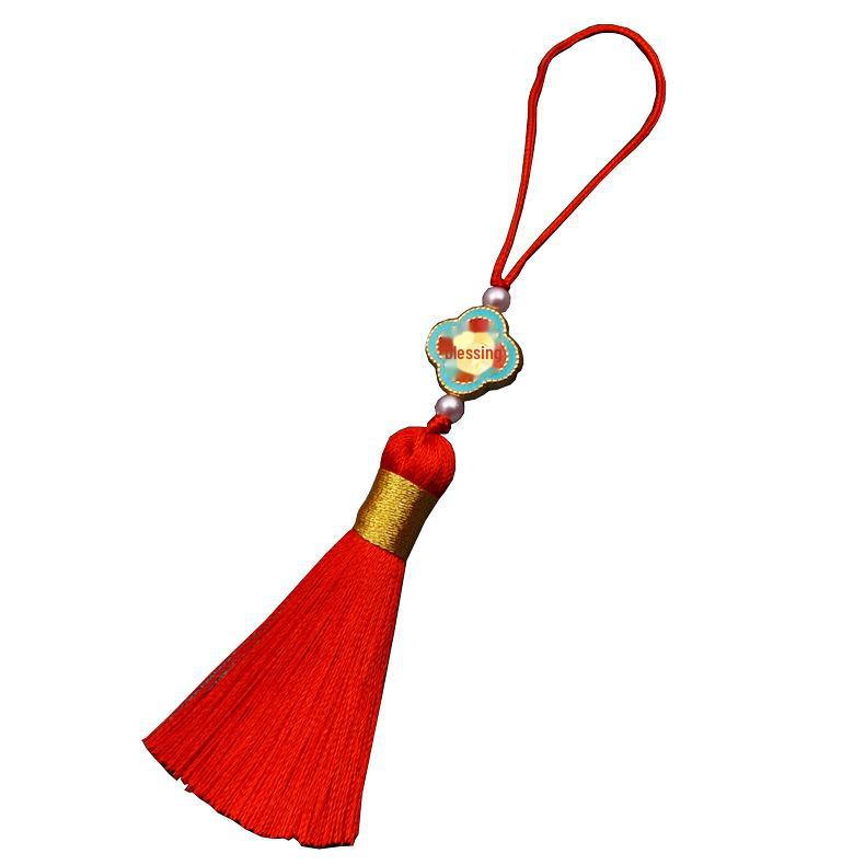 5,5 cm Legierung Quaste USB-Stick & Handykette Lesezeichen im antiken Stil