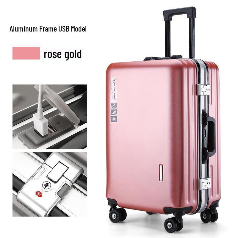 OIMG Unisex Spinner Luggage