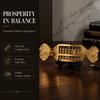 Zinc Zinc Alloy Ruyi Abacus Ornament 18cm Feng Shui Prosperity Abacus Decor Chinese Business Gift  Office