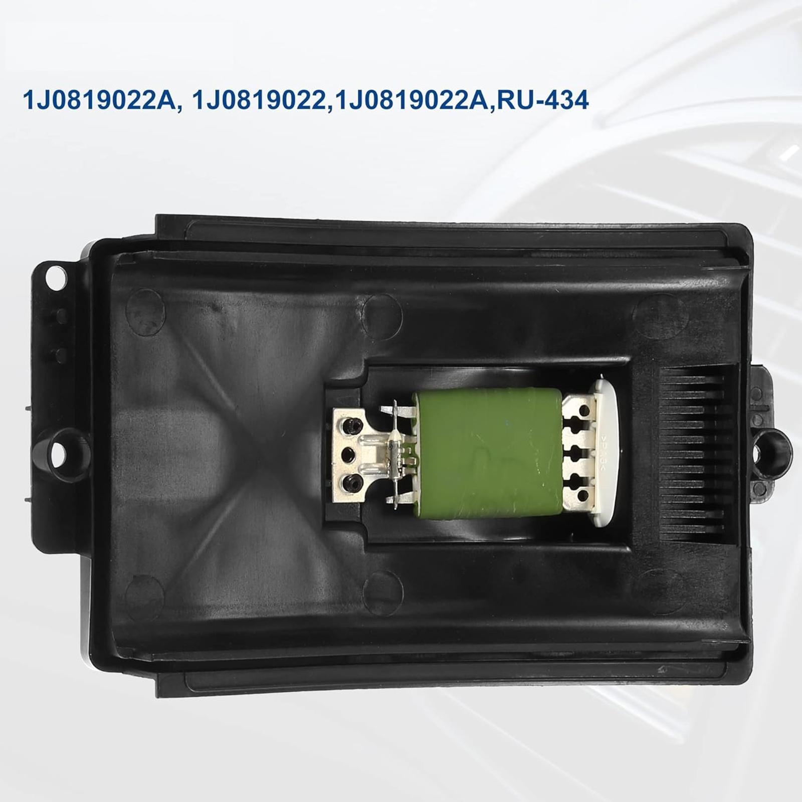 

Blower Motor Resistor Vehicle Heater Control Units Heating Fan Speed Regulator Replace Fit for MK4 1J0819022A 1J0819022 1