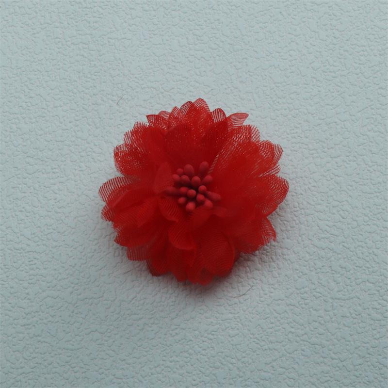 Three-Dimensional Fabric Yarn Flower Corsages: DIY Accessories for Shoes, Clothing, Brooches, and Hair Clips.