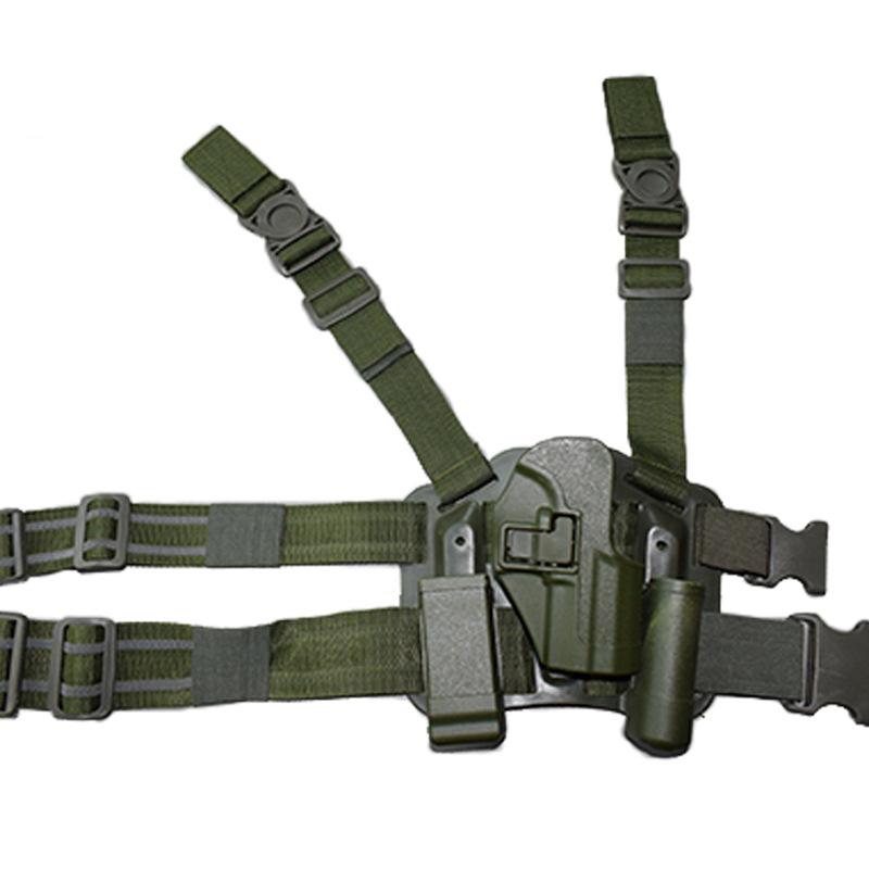 Black Eagle HK + USP-Gewehrabdeckung, Beinaufhänger + CQC-Jagdspielzeug, USP-Schnellzug-Beinaufhänger, Bühnenrequisite, Kunststoff-Gewehrabdeckung