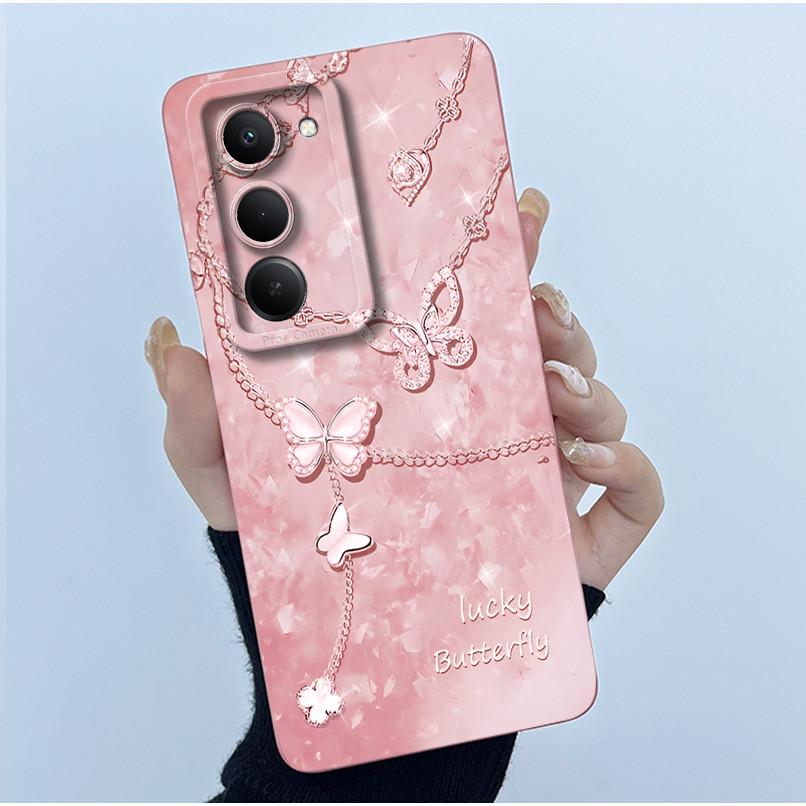 

Soft Case For Redmi 15 5G Case Fashion Simplicity Flower Liquid Silicone Back Cover For Xiaomi Redmi15 5G Protective Bumper Capa Redmi 15 5G