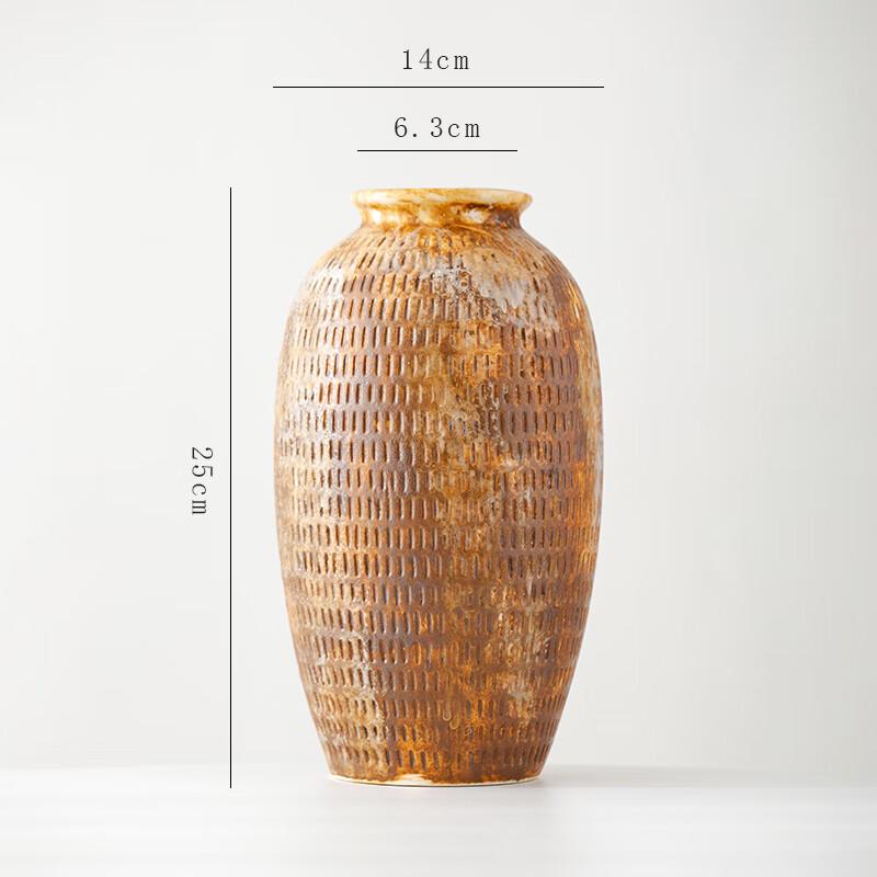 Jinxi Deer Style Ceramic Decorative Vase