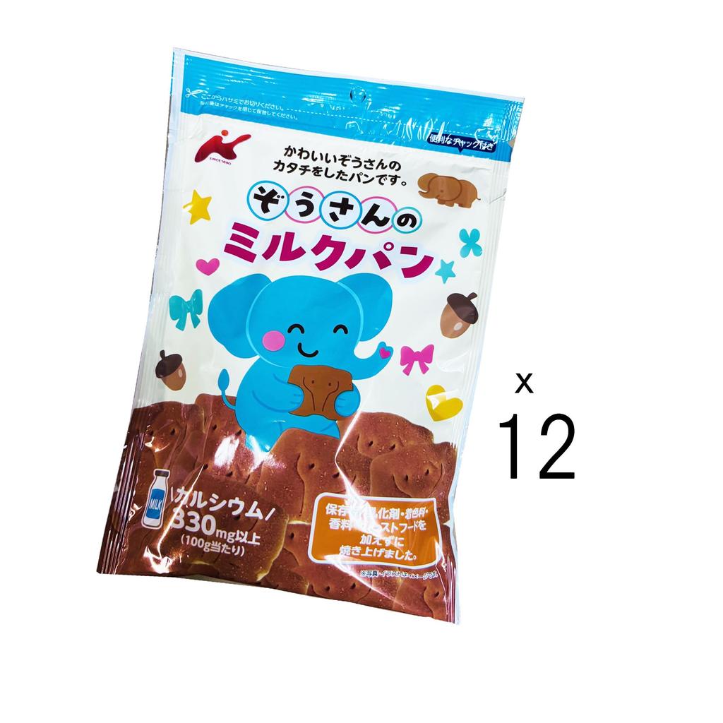 Kanemasu Elephant Milk 88g X 12 Bags Bread,