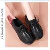2023 Women's Soft Sole Lightweight Nurse Shoes - Comfortable, Breathable, Flat Casuals In White & Black.