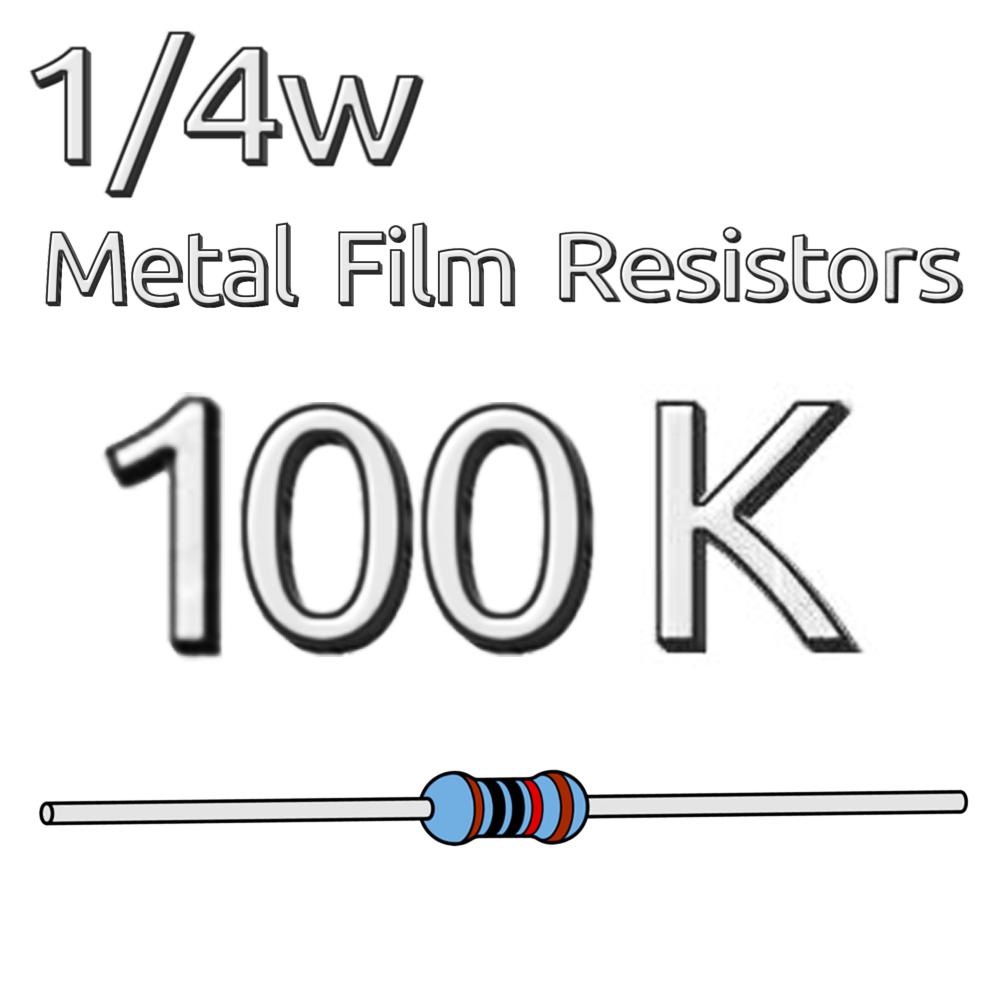 200 bucăți 1/4W .25 wați 1% rezistență cu peliculă metalică 68K 75K 82K 91K 100K 110K 120K 150K 180K 200K 220K 240K 270K 300K 300K 300K 300K 300K 300K 300K 300K