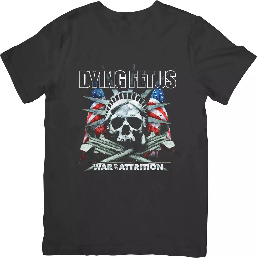 Dying Fetus Music Unisex Fit for Men & Women Quality Cotton T-Shirt Black