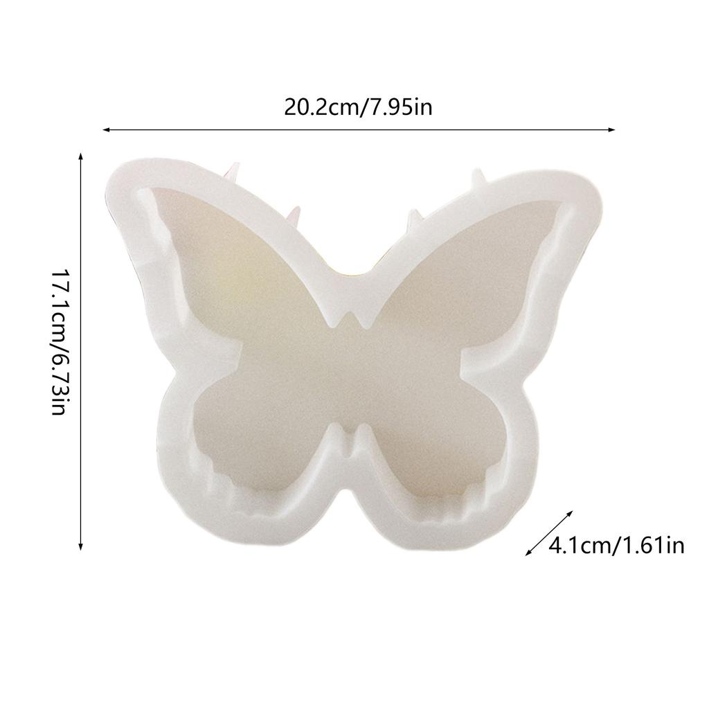 Creative Butterfly Bookend Sturdy Silicone Mold Accessory for Craft Sipplies Lovers and Home Decoration Daily Use