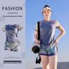 Women's Plus Size Sporty Two-Piece Swimsuit - Conservative & Slimming Tummy Control for Beach/Hot Spring Vacations.